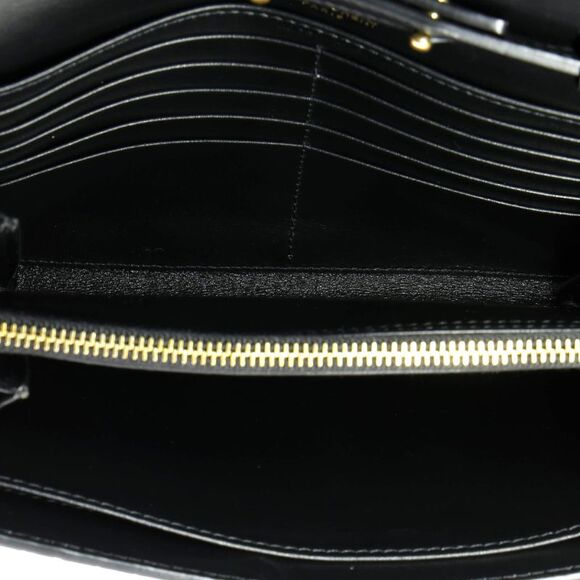 Saint Laurent Classic Monogram Flap Chain Wallet Crocodile Embossed Leather - Picture 5 of 7